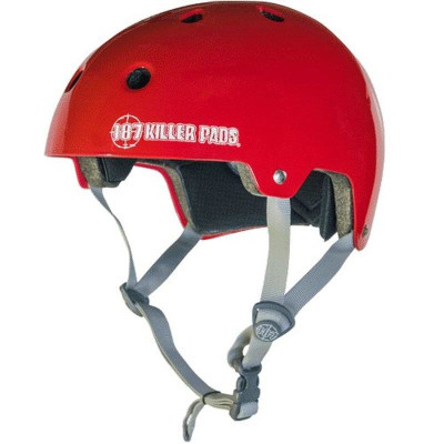 187 KILLER PADS Certified Helmet Red