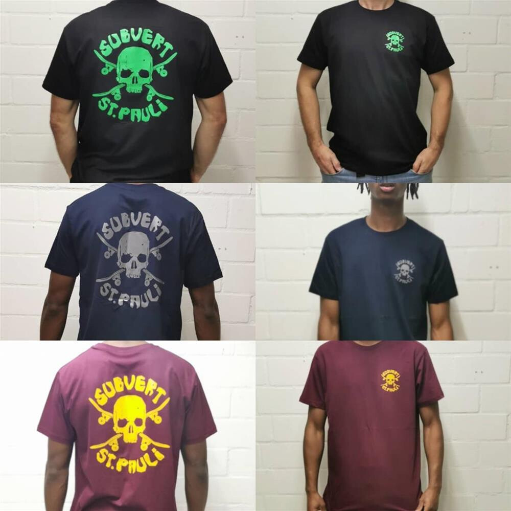 SubVert T-Shirt - SKARECO SKULL SUBVERT ST. PAULI
