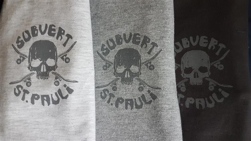 SubVert T-Shirt - SKARECO SKULL SUBVERT ST. PAULI