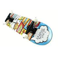 Little Boards Complete Kinder Skateboard Cartoon 7,0" x 28,5"x WB12,2"