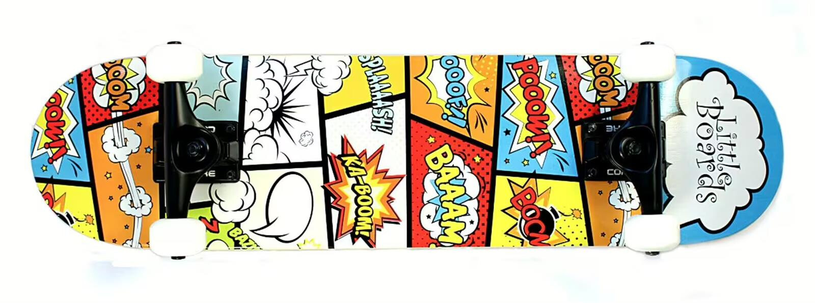 Little Boards Complete Kinder Skateboard Cartoon 7,0" x 28,5"x WB12,2"