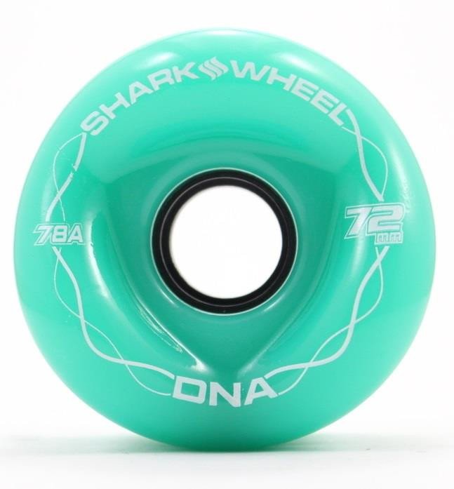 SHARK WHEELS "DNA" 72mm/78a turquois