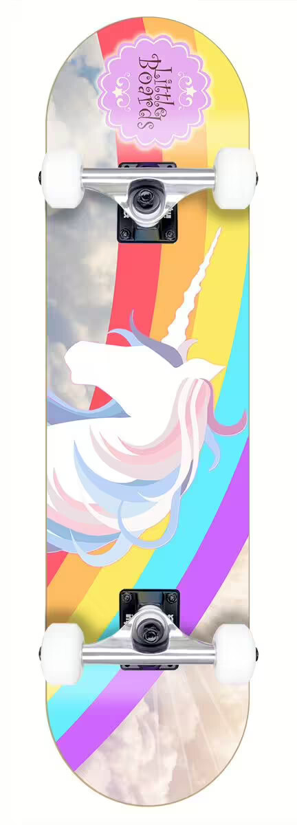 Little Boards Complete Kinder Skateboard Unicorn 7,0" x 28,5"x WB12,2"