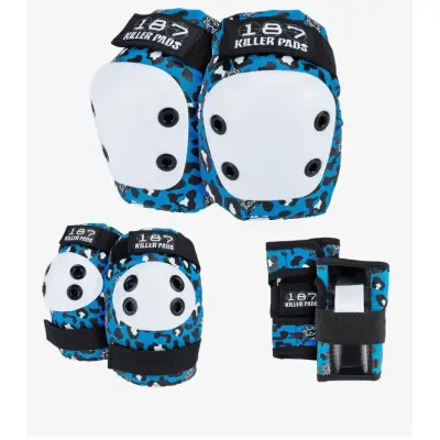 187 KILLER PADS Pad Set Six Pack Kinder Staab Blue 4-8y