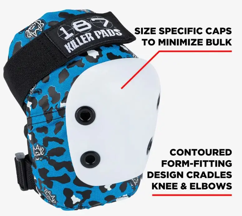 187 KILLER PADS Pad Set Six Pack Kinder Staab Blue 4-8y