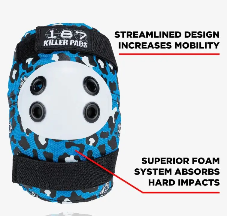 187 KILLER PADS Pad Set Six Pack Kinder Staab Blue 4-8y