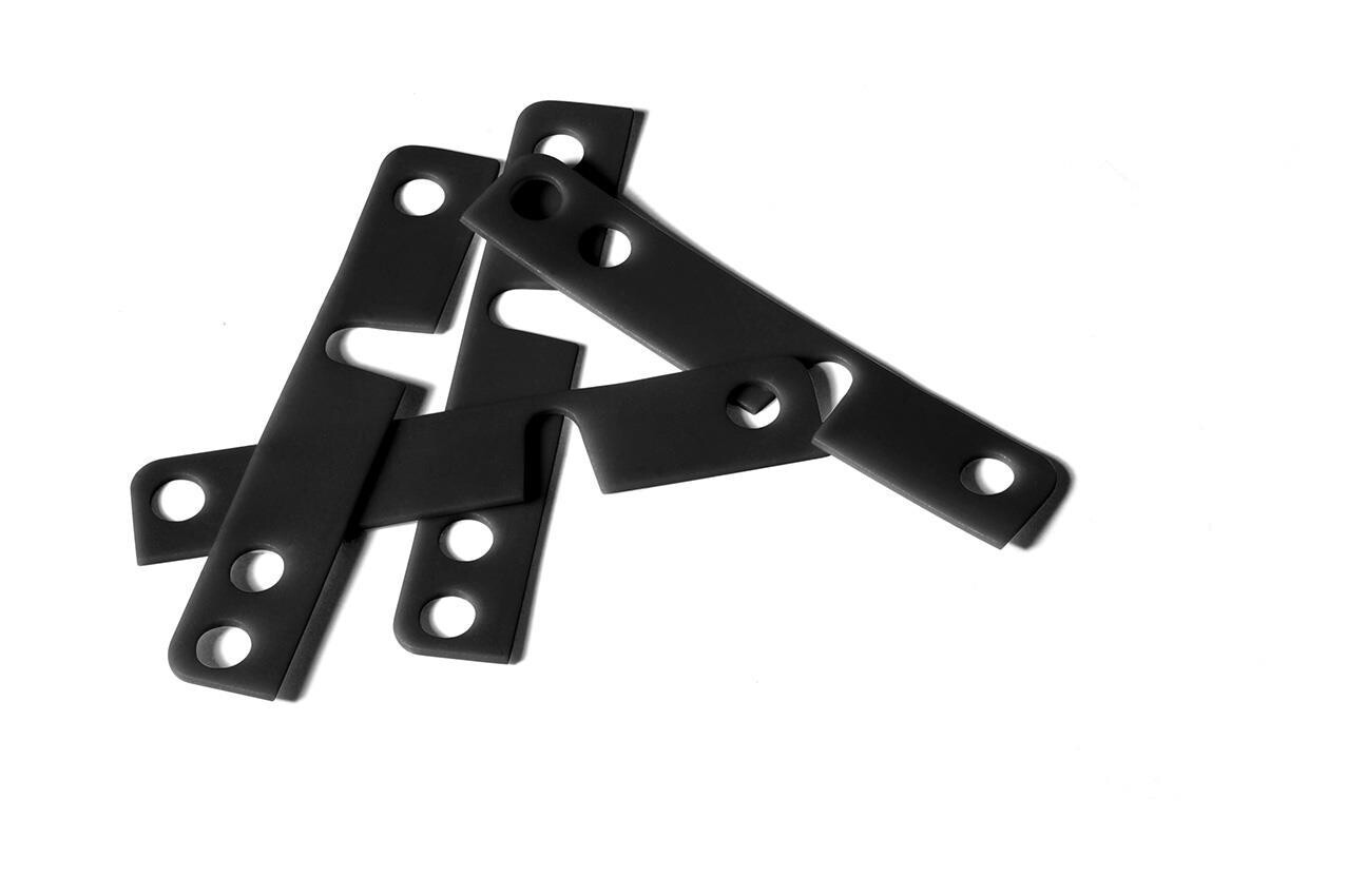 Mindless Riserpad Drop Thru Black 1mm