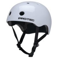 Pro-Tec Helmet Street Lite Gloss White Adult