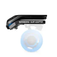 Waterborne Fin System Surfskate + Rail Adapter  (front & back)