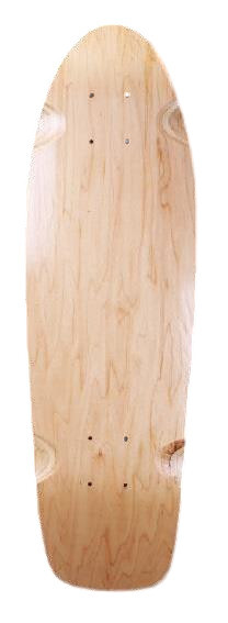 SkaReCo Deck Shape271 Mini Kicktail Cruiser 27x8 WB13,5" natural