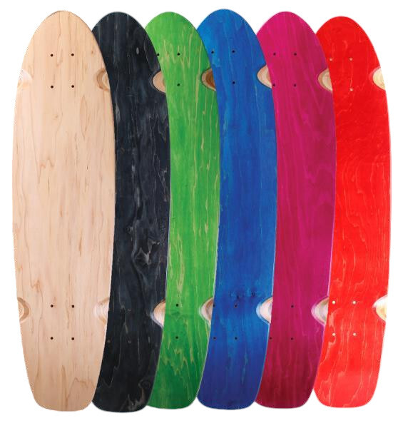 SkaReCo Deck Shape315 Kicktail cruiser 31,5x 8" WB17"