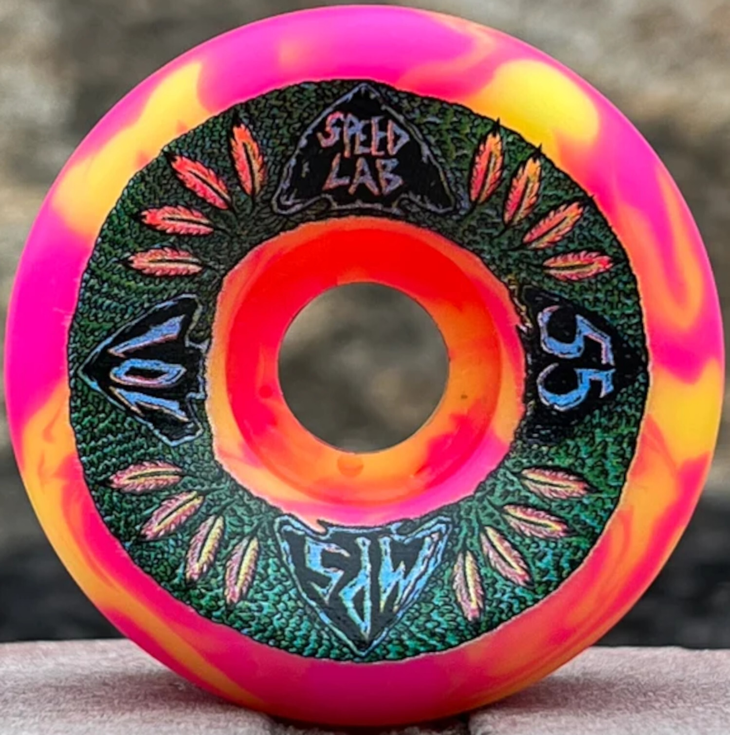 SPEEDLAB Wheels MPS 55mm 101A CP23mm red-orange