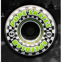 SPEEDLAB Wheels Speedsters 62mm/101A CP23mm Green/Black split