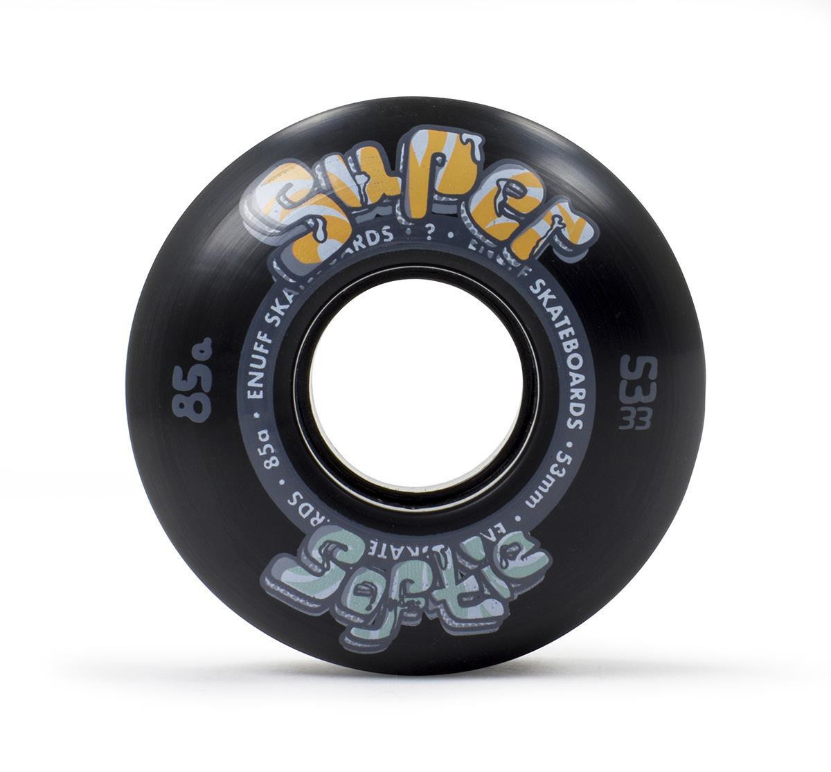 Enuff Super Softie Minilogo Wheels - 53mm 85a black