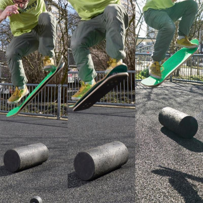 subVert B-Board Balance Board doublepop Skatedeck + flatbase
