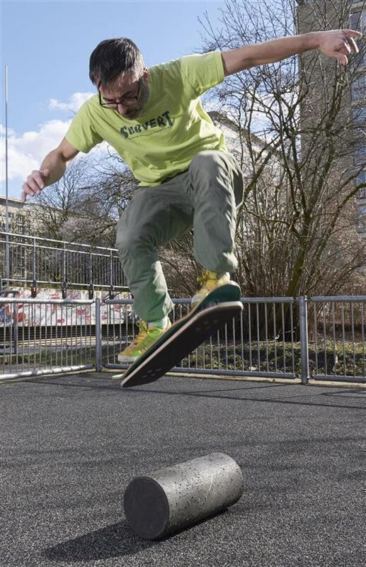 SubVert B-Board handmade Balanceboard doublepop flatbase