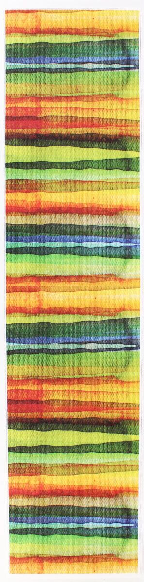 Subvert Griptape Longboard Sheet 42" x 10" Rasta