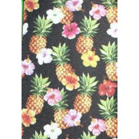 SkaReCo Griptape Longboard Graphic Sheet 42" x 10" Pine Flowers