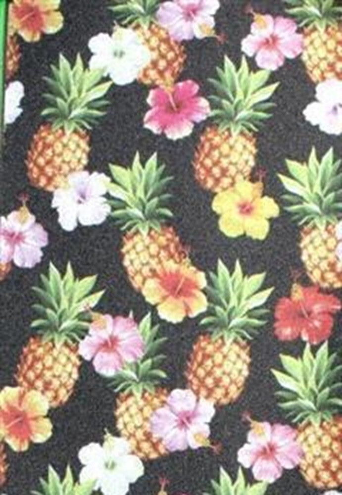 SkaReCo Griptape Longboard Graphic Sheet 42" x 10" Pine Flowers