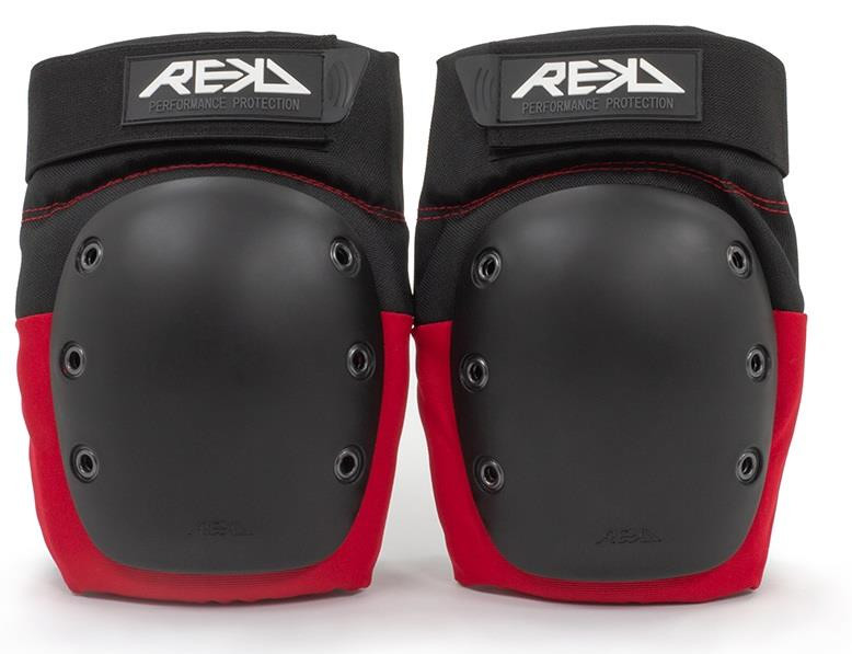 REKD Ramp Knee Pads black/red