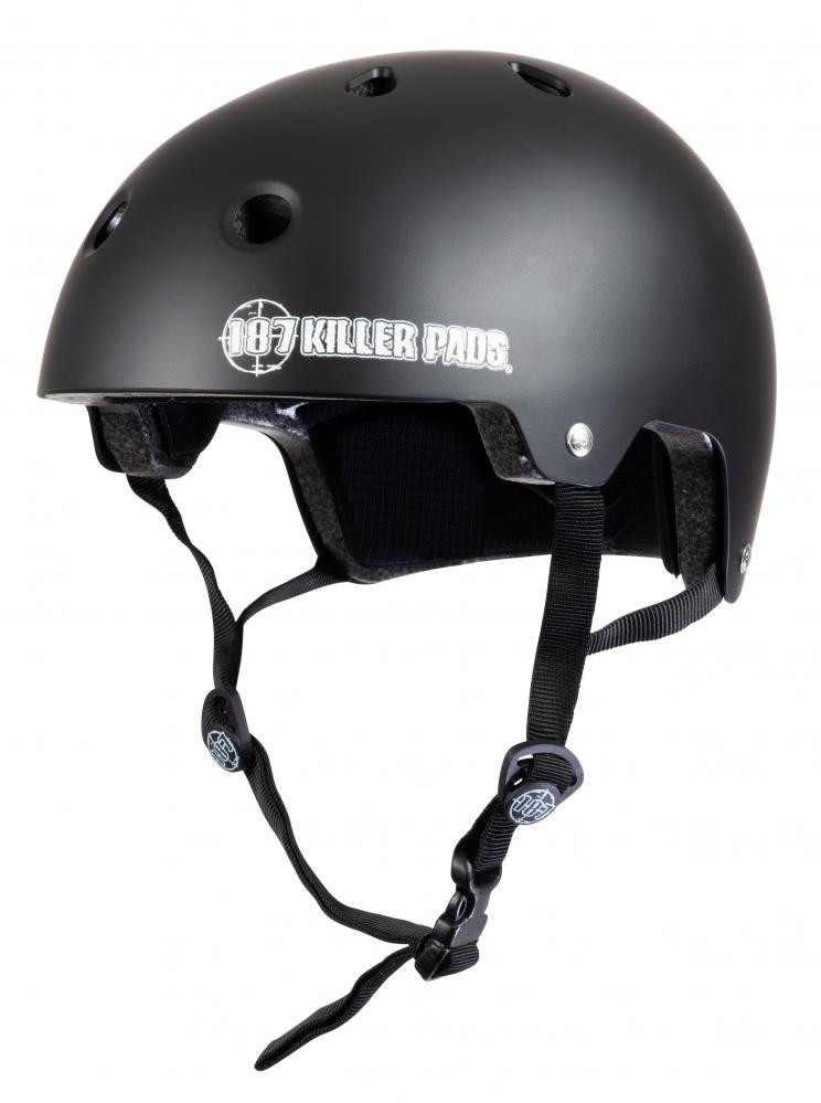 187 KILLER PADS Certified Helmet Matt Black