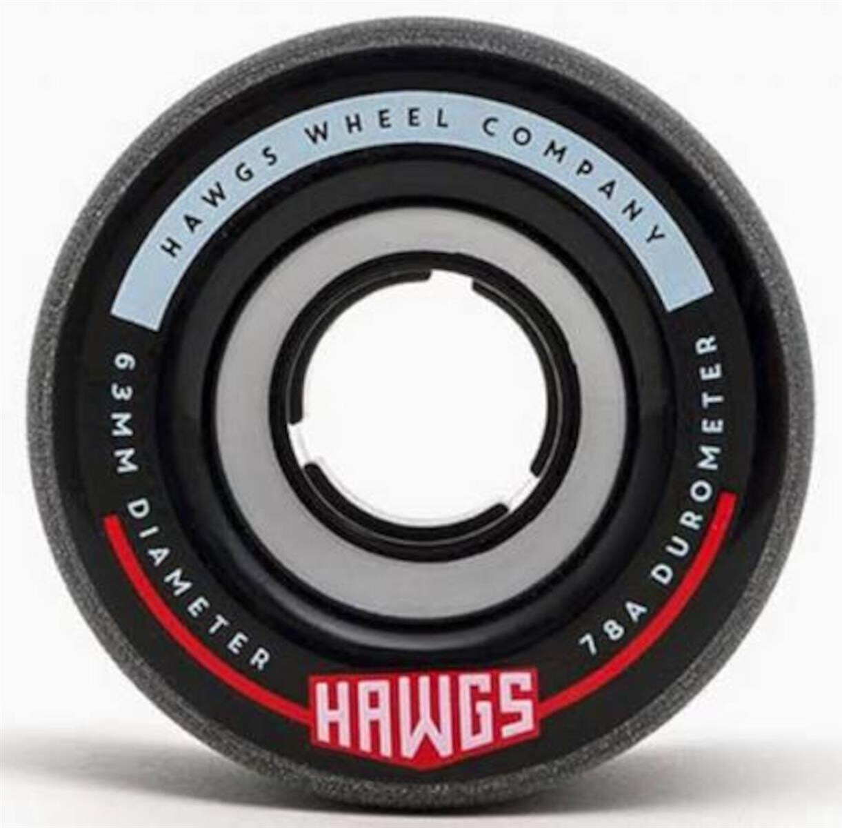Hawgs Wheels Fatty 63mm 78A Black