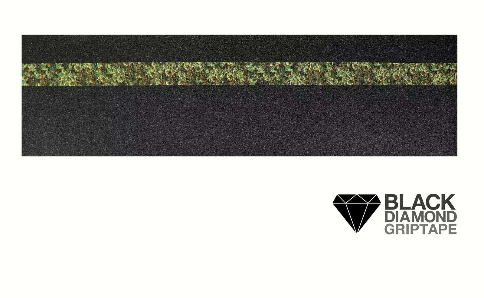 Black Diamond Griptape 9" x 33" Skateboard sheet Sativa