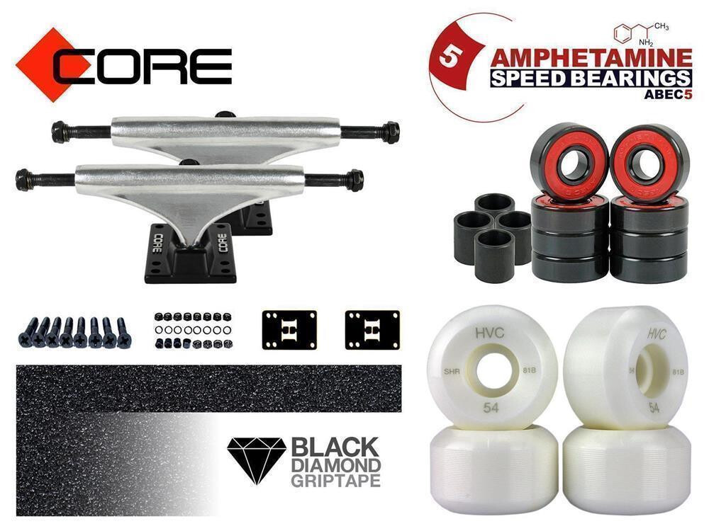 Core Truck Setup Skateboard 5.5 silber/schwarz