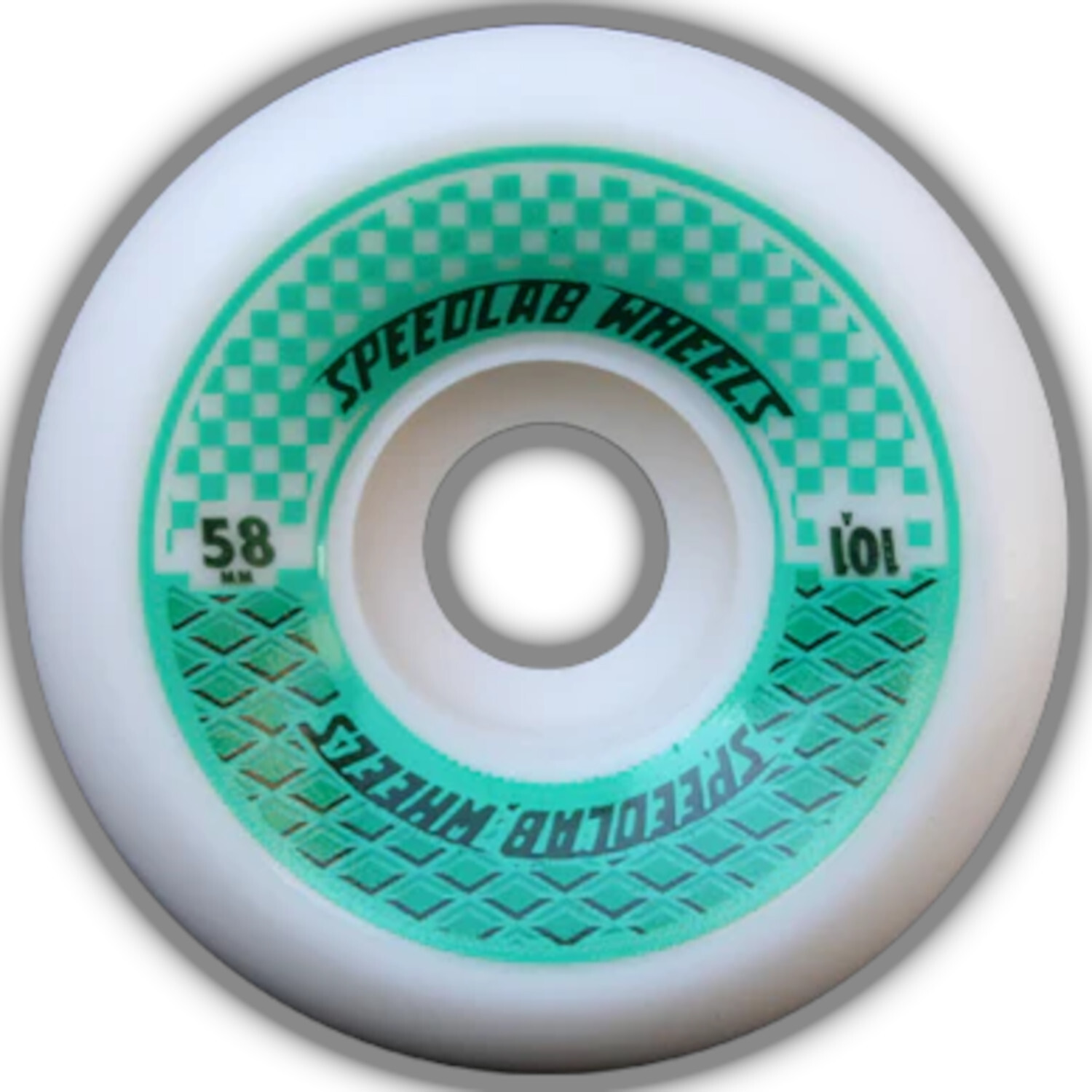 SPEEDLAB Wheels Checkmates 58mm 101A CP25,5mm white