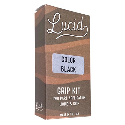 Lucid Grip Colored Clear Spray - black
