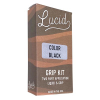 Lucid Grip Colored Clear Spray - black