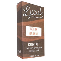 Lucid Grip Colored Clear Spray - orange
