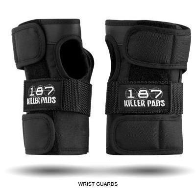 187 KILLER PADS Wrist Guards Black