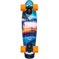 D-Street Complete Pennyboard Sumatra blue-orange 22"