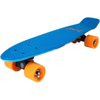 D-Street Complete Pennyboard Sumatra blue-orange 22"