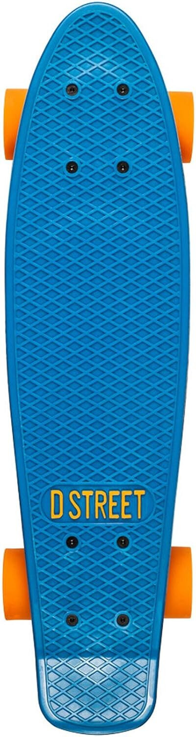 D-Street Complete Pennyboard Sumatra blue-orange 22"