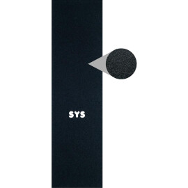 mit aufgezogenem SYS griptape (nicht-scheuernd, schwarz)