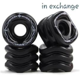 Sharkwheel Jaws 78A 54mm (black)