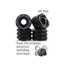 Sharkwheel Jaws 78A 54mm (black)  + Original.-Set