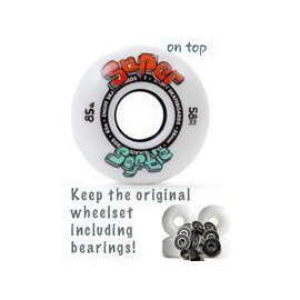 Enuff super softies (o.ä.) 85A 58mm + Original-Set